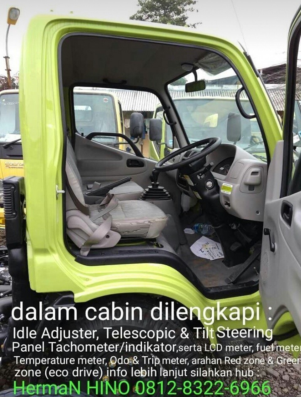 DEALER HINO JAKARTA (JABODETABEK) JAWA BARAT & BANTEN, hubungi Herman 0812-8322-6966