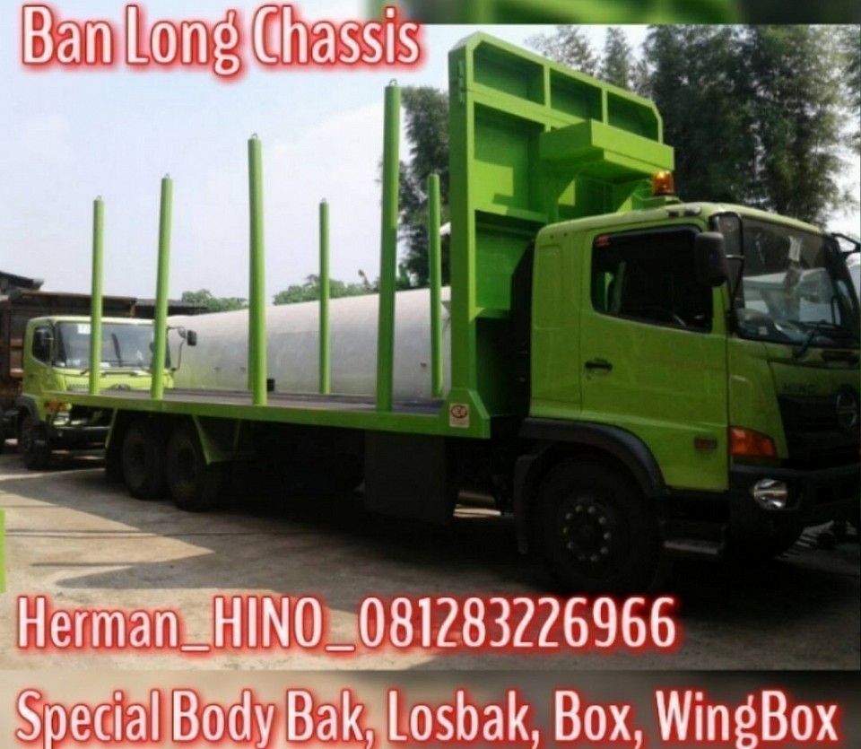 HINO RANGER FL 260 JW, FL 260 JW (Rem ABS) 6x2 - FL 280 JW 6x2 - FM 280 JW 6x4 bisa dibuat model LOGGING, BAK, BOX, WINGBOX, LOSBAK, TOWING, CRANE, SELFLOADER, TANKI SAWIT, TANKI KIMIA, silahkan hubungi Herman 0812-8322-6966