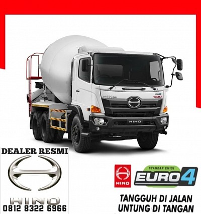 HINO RANGER FM 280 JM 10 ban 6x4 for Mixer, DEALER HINO JAKARTA (JABODETABEK) JAWA BARAT & BANTEN, hubungi Herman 0812-8322-6966