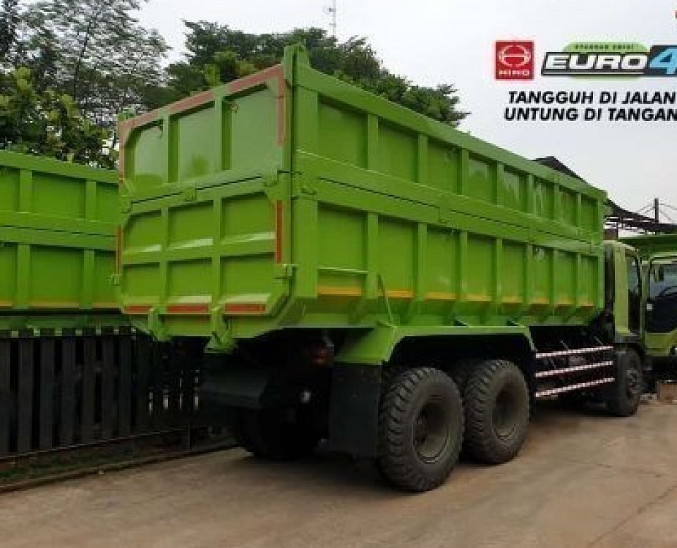 HINO RANGER FM 280 JD, FM 280 JD Rem ABS dan Mining 6x4 10 ban, bisa dibuat BAK, BOX, WINGBOX, LOSBAK, LOGGING, CRANE, DUMP, TANKI, hubungi Herman 0812-8322-6966