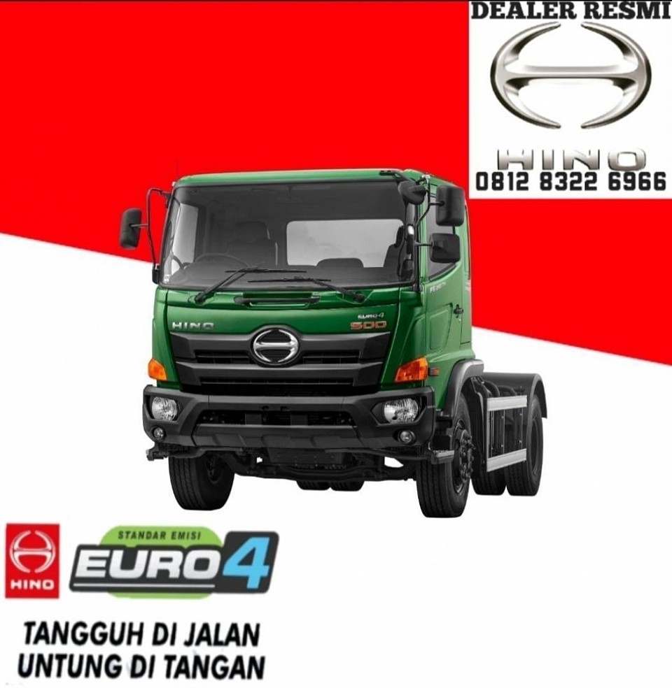 HINO RANGER FG 260 TH 4x2 6 ban, bisa dibuat model Trailer 20 feet FLATBED, BAK, WINGBOX, TANKI, lebih lanjut silahkan hubungi Herman 0812-8322-6966