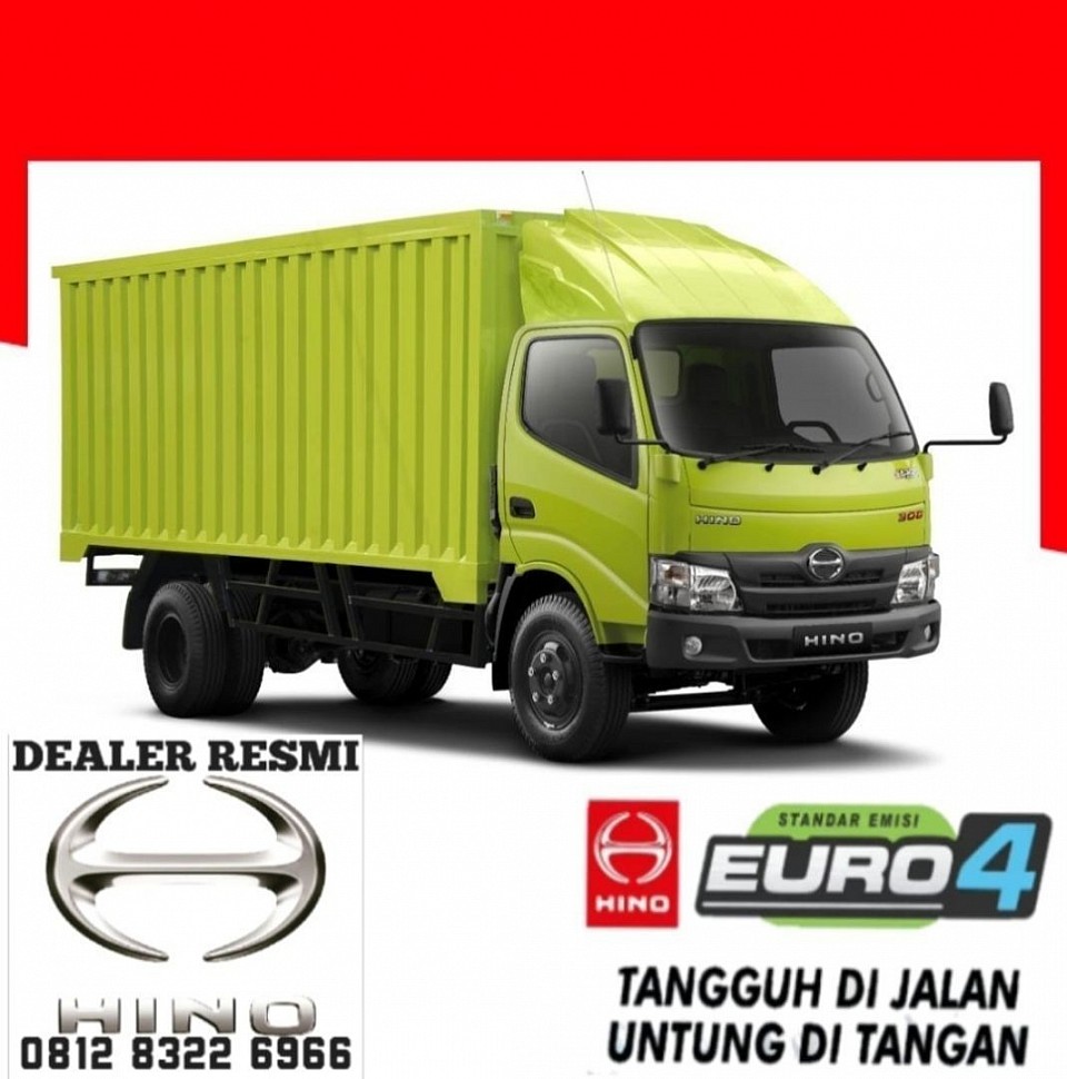 HINO DUTRO 136 MD, 136 HD, 136 HDX 4x2 6 ban, bisa dibuat model BAK, BOX, WINGBOX, LOSBAK, informasi lebih lanjut silahkan hubungi Herman 0812-8322-6966